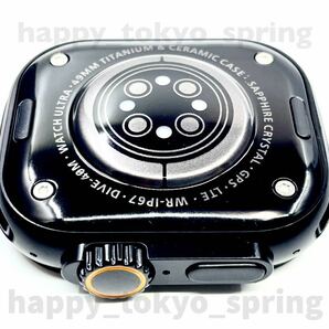 新品 HK9 Ultra Black Edition 2.19インチ 大画面 S9 スマートウォッチ 通話 音楽 多機能 健康 血中酸素 血圧 Apple Watch9 代替品.の画像7