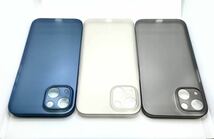 【3色セット】iPhone12用ケース iPhone12Pro 用ケース 0.3MM 極薄 半透明 マット仕上げ 高品質 その日の気分によって着せ替え! _画像9