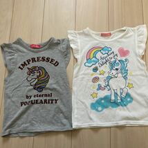 中古　13点まとめて　120 女の子 Tシャツ スカート　スカッツ　ワンピース　送料1040円　記名なし_画像10