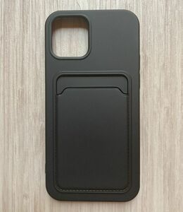 iPhone 12　ソフトケース カバー TPU　カード収納