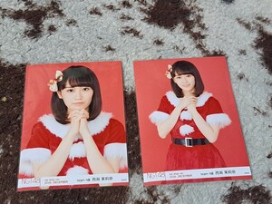 西潟茉莉奈　生写真　NGT48 2016 December net shop ver. ２種類