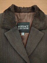 VERSACE JEANSCOUTURE ベルサーチ　ジャケット　40 ジャケット テーラードジャケット_画像4