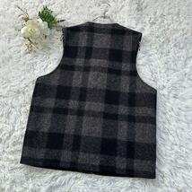 極美品 入手困難 FILSON フィルソン MACKINAW WOOL VEST 38 ベスト GILET ジレ 春 インナーベスト ウール チェック柄 格子柄_画像5