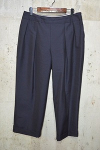  Le Ciel Bleu LE CIEL BLEU 2 tuck slacks pants 36 16S68042 dirt D5308