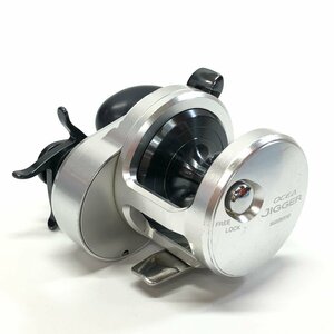 Q 【ジャンク】シマノ 11 オシアジガー 1500PG 右巻き ジギングリール ドラグ不良 ベイトリール 船リール SHIMANO OCEA 釣具 02746