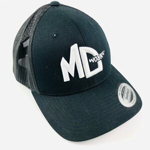 【美品/MC1】MCワークス メッシュ キャップ ブラック フリーサイズ メンズ レディース | MCWORKS CAP 帽子 釣り アウトドア