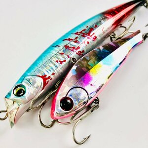 134 ソルトルアー2個セット | マリア デュエル マール・アミーゴ2 リップレスミノー 120F | ルアー Lure SeaBass SALT Fishing