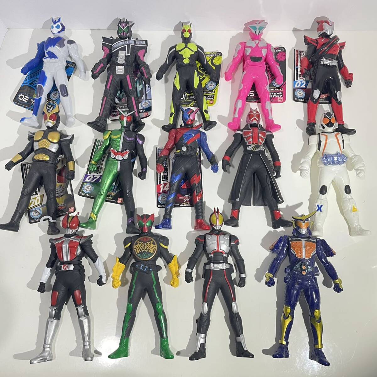 2024年最新】Yahoo!オークション -仮面ライダー ソフビセットの中古品 