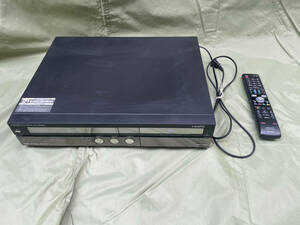 中古 シャープ HDD搭載ビデオ一体型DVDレコーダー DV-ACV52 2008年製　