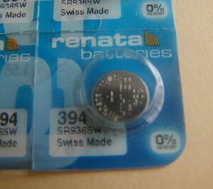 renata( Switzerland )* battery for clock SR936SW *2025 year 12 month 