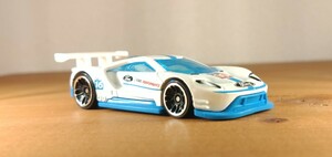 ホットウィール hotwheels ルース ford GT race フォード 白