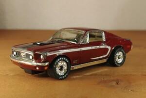 マッチボックス match box '68 ford mustang COBRA JET ジャンク　傷だらけ　ムスタング　マスタング　ゴムタイヤ