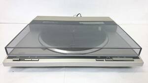 【ジャンク品】Technics テクニクス クォーツ ダイレクトドライブオートマティックターンテーブルシステム SL-QL1/レコード/124-06KO031620