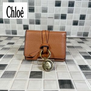 Chloe クロエ アルファベットチャーム コンパクトウォレット 321