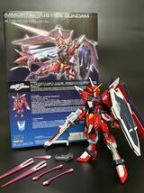 HG 1/144イモータルジャスティスガンダム 塗装完成品 機動戦士ガンダムSEED ガンプラ プラモデル _画像10