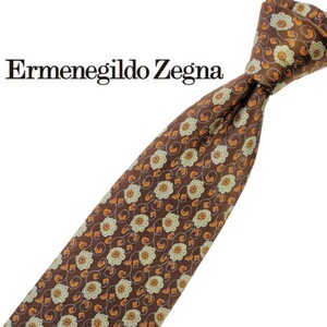 234/ 美品 Ermenegildo Zegna エルメネジルドゼニア 中古 USED ネクタイ 