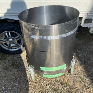 送料無料 加工用 ドラム缶より丈夫ステンレス製 農業DIY バーベキュー グリル 窯 藁焼き 温水器タンク メダカ 焼却炉 エコキュート