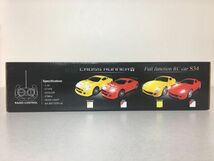 Radio Control Car yellow Full function RC car フルファンクションRCカー 黄色 27MHz ラジコン ラジオコントロールカー_画像3