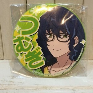 ensemble stars Tsumugi Aoba PinBack button.. san .. Star z синий лист нагружать . жестяная банка значок A отвечающий . жестяная банка baji жестяная банка bachi.. старт bachi