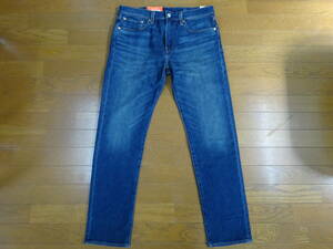 LEVIS 502 WARM テーパー ストレッチ 29507-1288 W32 ビッグE 濃紺系 起毛 暖パン 新品 プレミアムシリーズ