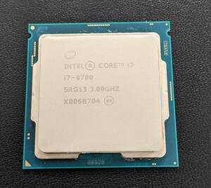 【中古品】インテルCPU Core i7-9700 SRG13