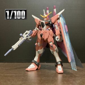 ijガンプラ完成品ジャンク 機動戦士ガンダムSEED DESTINY 1/100 インフィニットジャスティスガンダム バンダイ