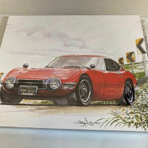 BOW 池田和弘　デザイン画　トヨタ800 トヨタ2000gt