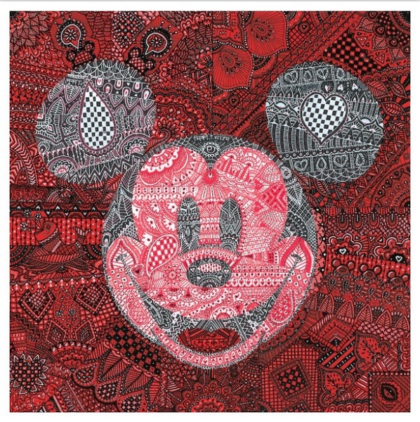 Disney Fine Art ディズニーファインアート ミッキー 限定 レア Tennessee Loveless