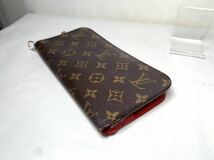 322 美品　 1円 LOUIS VUITTON ルイヴィトン M66563 モノグラム ポルトフォイユ アンソリット 二つ折り 長財布 ウォレット ブラウン系 _画像3