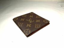 419 外観美品 1円　LOUIS VUITTON ルイヴィトン ミュルティブル モノグラム マルコ 二つ折 財布 ウォレット メンズ 札入 ポルトフォイユ_画像3