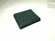 499 1円 ■美品■ LOUIS VUITTON ルイヴィトン M30384 タイガ ポルトモネ ボワット コインケース コインパース 小銭入れ グリーン系_画像3