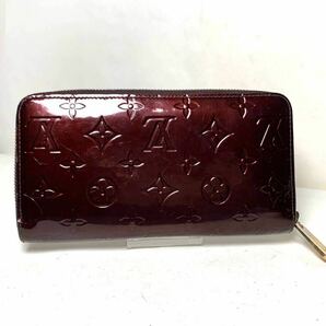 1円〜 美品 LOUIS VUITTON ルイヴィトン ヴェルニ アラマント ジッピーウォレット M93522 ラウンドファスナー 長財布 モノグラムの画像2