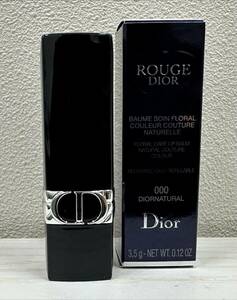 ◇◆3480h　DIOR　ディオール 　ルージュ ディオール　バーム　000　ディオール ナチュラルサテン　リップ　 下地　未使用　保管品◆◇