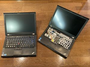 ■T410の２台セット■一応動作品とおまけ■win10