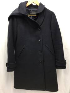 URBAN RESEARCH DOORS Chesterfield coat navy size 38 lady's 24031902