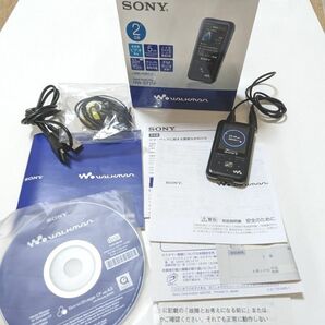 動作確認済 SONY ソニー WALKMAN ウォークマン 2GB NW-S715F ブラック 初期化済