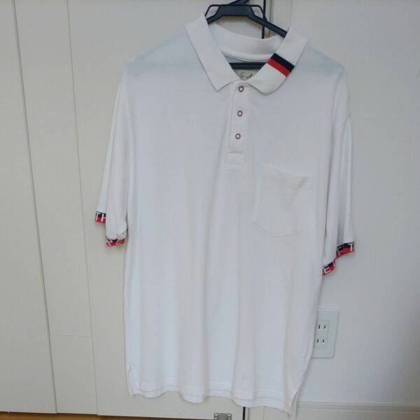 【The DUFFER of ST.GEORGE】 LINE DESIGN POLO：ラインデザイン 鹿の子ポロ