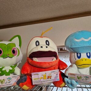 ポケモン　もふぐっとつれてってぬいぐるみ　御三家　ニャオハ、ホゲータ、クワッス