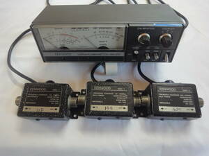 KENWOOD ケンウッド　SW-200 SWR & POWER METER パワーメーター カップラSWC-1HF SWC-1VHF SWC-2UHF