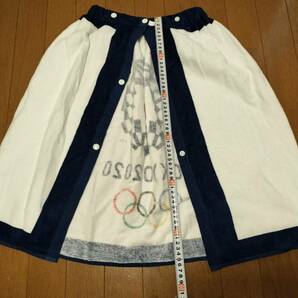 東京オリンピック柄 子供用 ラップタオル・着替えタオル・巻きタオルの画像1