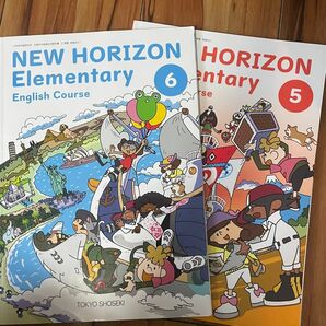 NEW HORIZON Elementary ニューホライズン 小学校5・6年英語教科書(2023年度版)