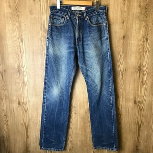 メキシコ製 リーバイス 505 デニム ジーンズ Levi's 31×32 メンズMサイズ程 ジーパン 古着 e24022814