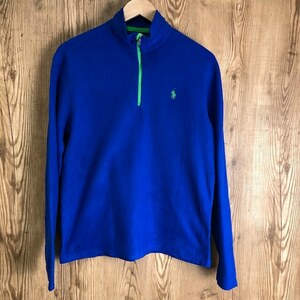 POLO RALPH LAUREN ハーフZIPフリース メンズMサイズ ラルフローレン 古着 e24030602