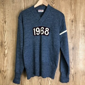 60s VINTAGE SAND KNIT レタード ニット セーター メンズＭサイズ程 60年代 ヴィンテージ 古着 e24031325