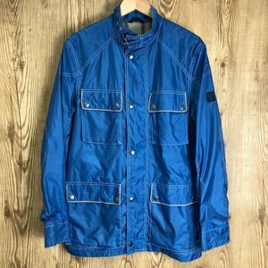 80s VINTAGE BELSTAFF ベルスタッフ ナイロンジャケット レーシングジャケット サイズ メンズL程 80年代 古着 e24031516