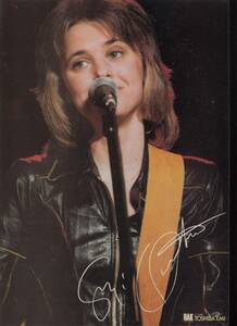 Suzi Quatro/プラスティック下敷き　スージー・クアトロ　ノベルティ貴重