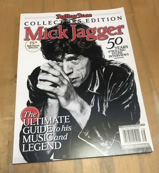 古本　雑誌　RollingStone COLLECTORS EDITION MICK JAGGER THE ULTIMATE GUIDE 75th BIRTHDAY SPECIAL　ローリングストーン