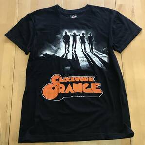 古着　CROCKWORK ORANGE Tシャツ　Mサイズ　黒　ブラック　時計じかけのオレンジ　キューブリック　映画