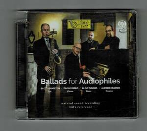 中古　輸入盤　SACD ハイブリッド　スコット・ハミルトン・カルテット Scott Hamilton Quartet / Ballads For Audiophiles　Fone Jazz