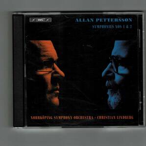 中古　輸入盤　CD　DVD アラン・ペッテション　交響曲　第1番、第2番　Allan Pettersson　Symphonies Nos 1 & 2　LINDBERG BIS